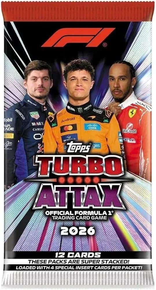 Cover des Albums Formula 1 2026 Turbo Attax - Cards