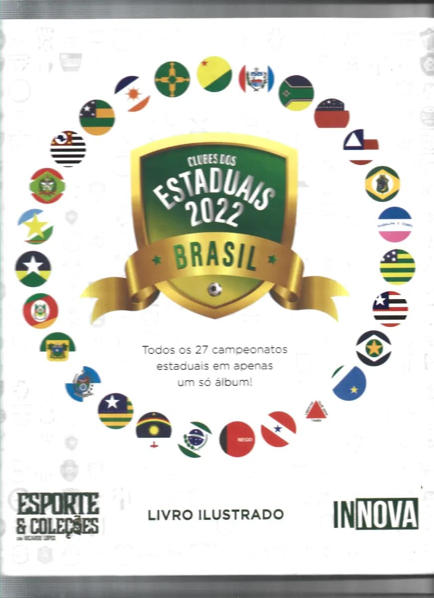 Cover des Albums Clubes dos Estaduais 2022 Brasil