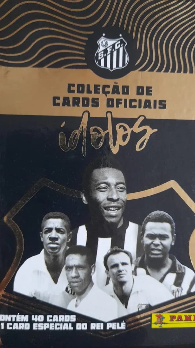 Cover of the Coleção de Cards Oficiais - Santos album