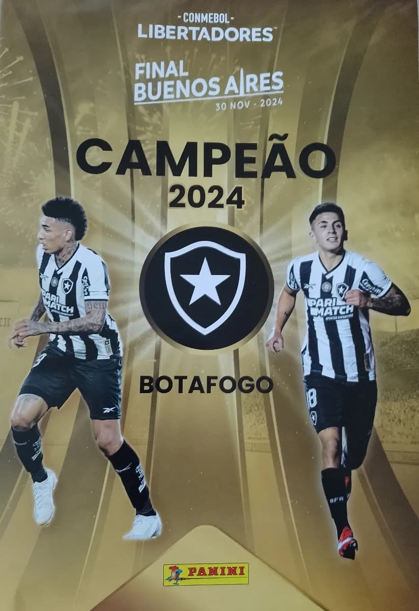 Capa do álbum Copa Libertadores 2024 - Botafogo Campeão