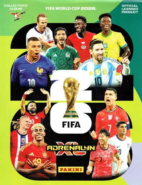 Portada del álbum FIFA World Cup 2026 Adrenalyn XL Edição Limitada (Limited Edition)
