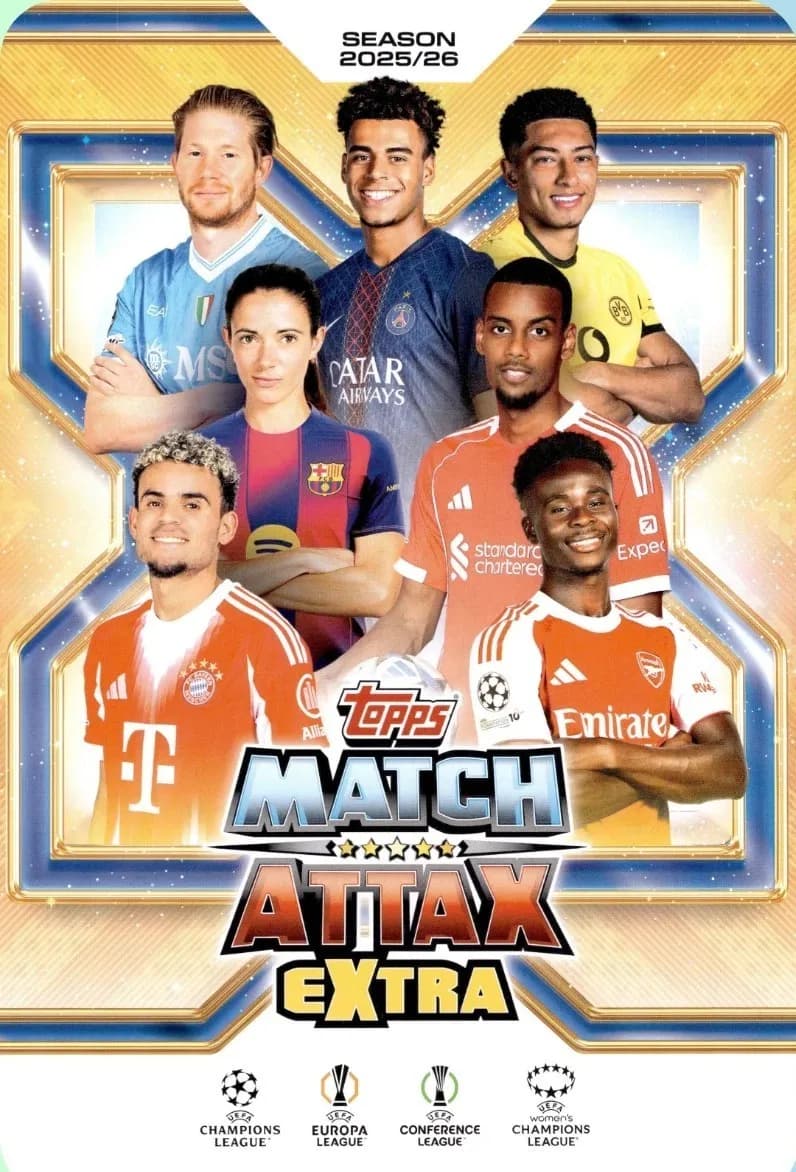Copertina dell'album Match Attax Extra 2025/26 - Cards