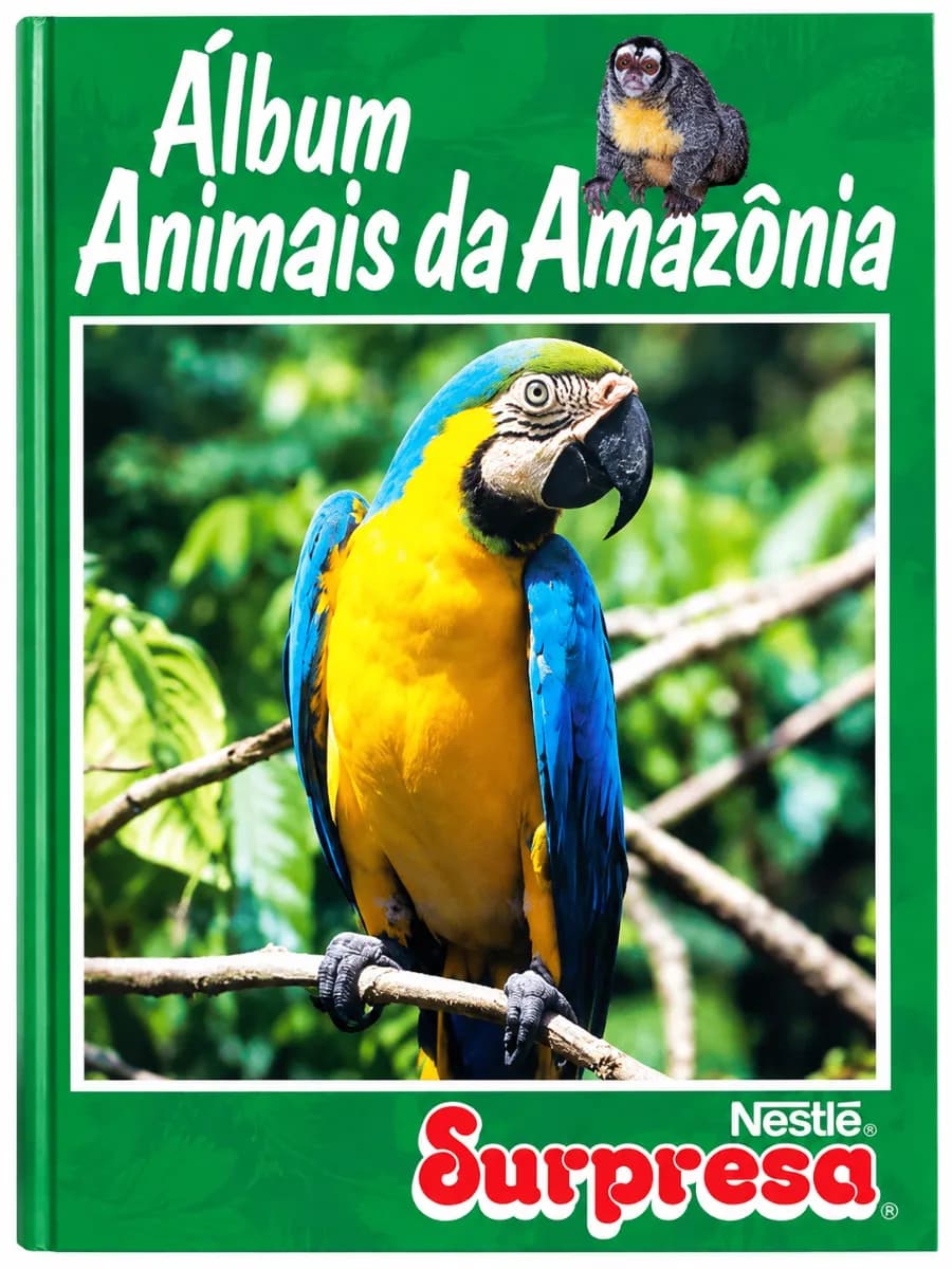 Capa do álbum Animais da Amazônia